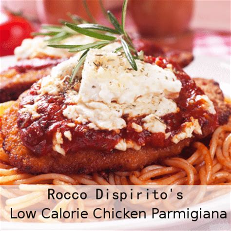 GMA: Rocco Dispirito's Low Calorie Chicken Parmigiana Recipe