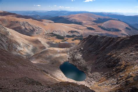 Glacial tarn and alpine landscape, CO – Geology Pics