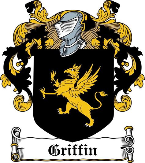 Griffin family crest | Family crest tattoo, Coat of arms, Griffin family