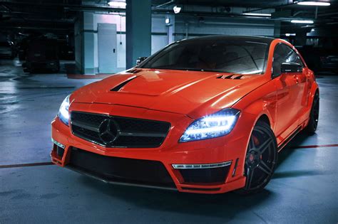 GSC Mercedes CLS63 AMG in Bright Orange - autoevolution