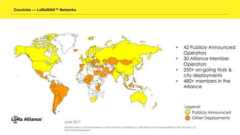 LoRa Alliance LoRaWAN Coverage Map - Electronic Products ...