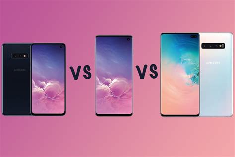 Samsung Galaxy S10 vs S10+ vs S10e vs S10 5G: Range compared - GearOpen.com