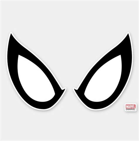 Spider-Man Eyes Sticker | Zazzle | Spiderman face, Male eyes, Spiderman