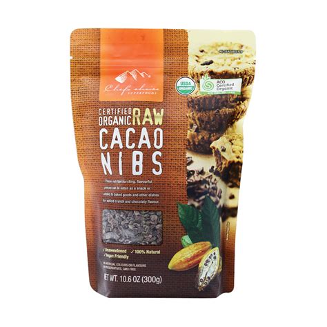 Certified Organic Raw Cacao Nibs - Premium Gourmet Food