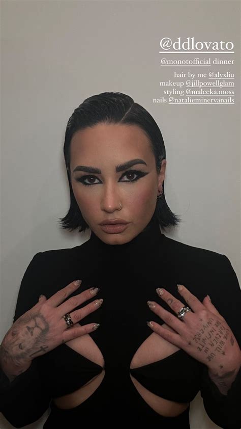 Demi Lovato 04/25/2023 • CelebMafia