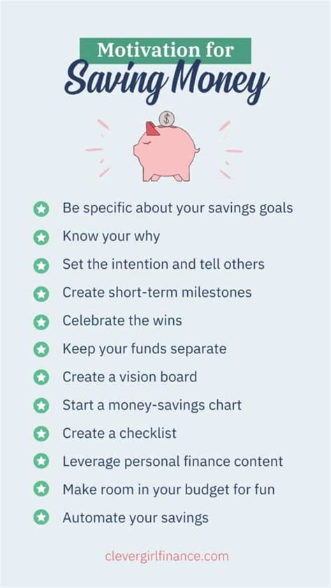 Motivation For Saving Money: 12 Top Tips! | Clever Girl Finance