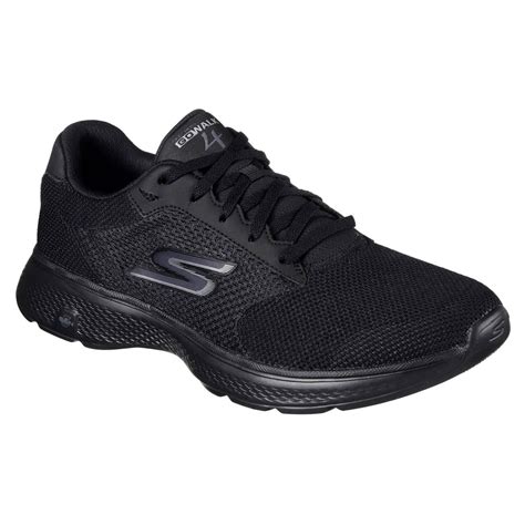 Skechers Go Walk 4 Lace Up Mens Walking Shoes - Sweatband.com