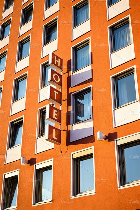 Architecture featuring hotel, signboard, and letter | Architecture ...