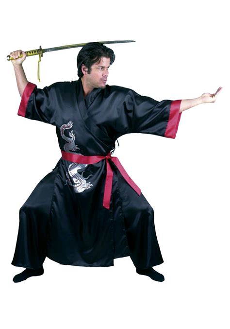 Black Samurai Adult Costume