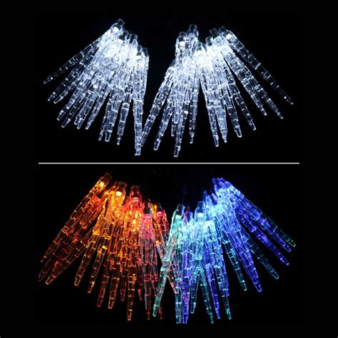 Solar Icicle Lights (30pc)