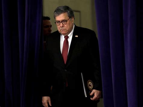 Attorney General William Barr reviewing special counsel Robert Mueller ...