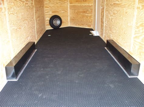 Black 8.5x16 Cargo Trailer With Mag Wheels & Radial Tires - 397 ...