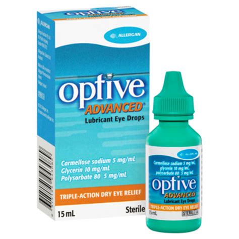 Optive Eye Drops Advanced 15ml | Blooms The Chemist