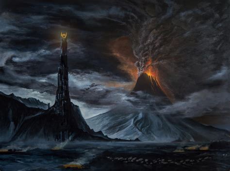 Barad-Dur (MORDOR) by eksdeth on DeviantArt