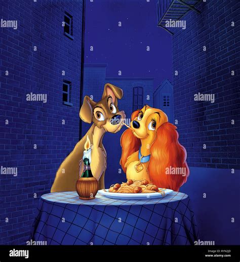 Lady and the tramp 1955 hi-res stock photography and images - Alamy