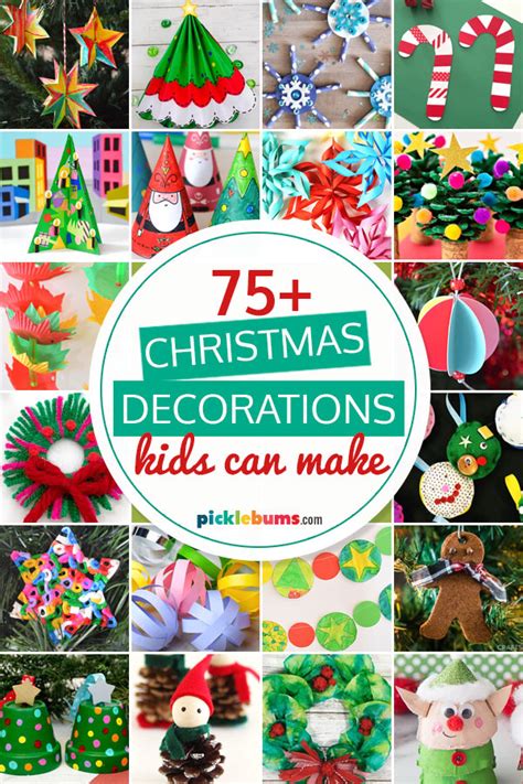 Christmas Decorations Kids Can Make - Picklebums