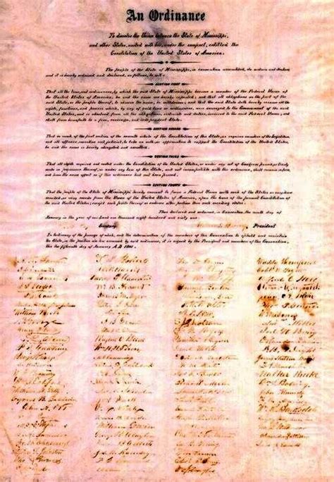 Confederate States of America Constitution: State Secession Resolutions