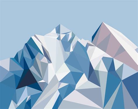 Image result for graphic mountains | Geometric painting, Geometric art, Polygon art