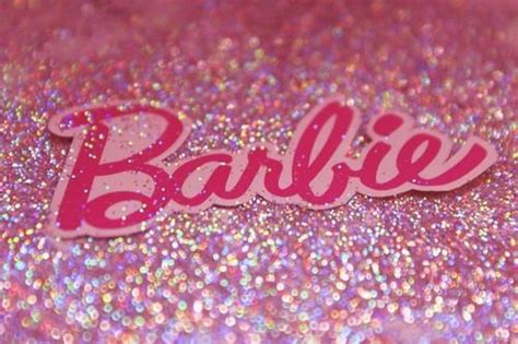 #barbie #pink #glitter | Barbie logo, Barbie, Barbie girl