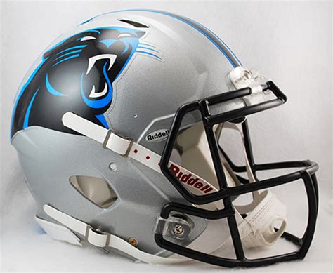 Carolina Panthers Helmet Riddell Authentic Full Size Speed Style ...