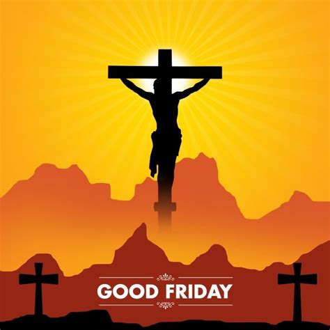 Good friday cross png image good friday jesus on cross vector graphic ...