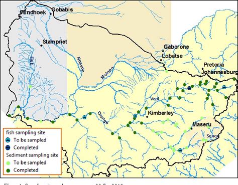 Orange River Africa Map