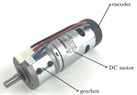 Configuration of the planetary DC geared motor with an encoder | Download Scientific Diagram