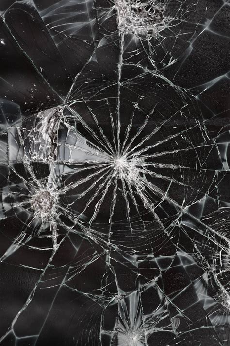 Cracked Glass Wallpaper