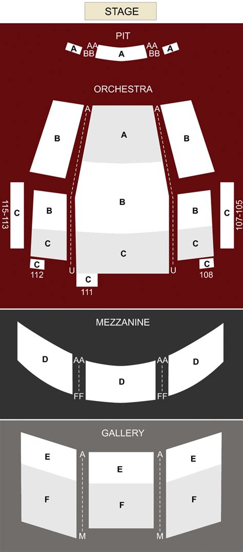 Somerville Theatre Seating Chart