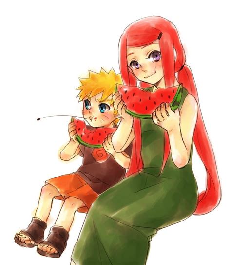 Kushina and Naruto - Naruto Shippuuden Fan Art (39958773) - Fanpop