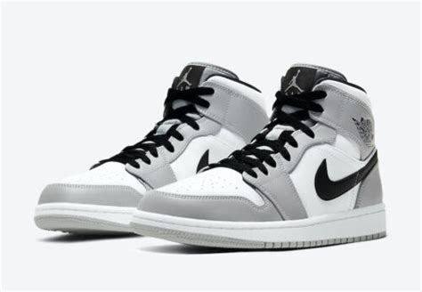 Nike Air Jordan 1 Mid Light Smoke Grey Black White Dior Size 7-12 554724-092 | eBay