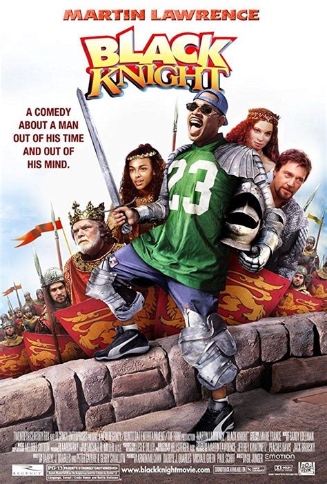 BLACK KNIGHT (2001): Martin Lawrence plays Jamal, an employee in Medieval World amusement park ...