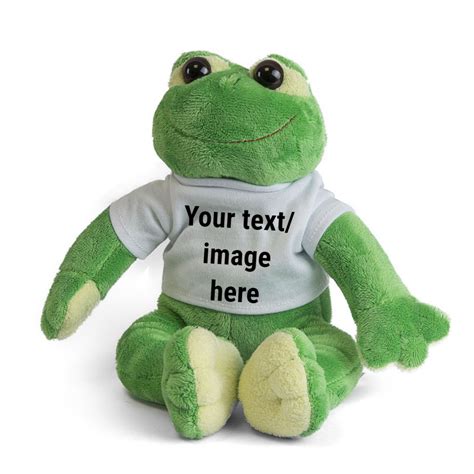 Personalised Frog Plush Toy - Isle Personalise It - Personalised ...