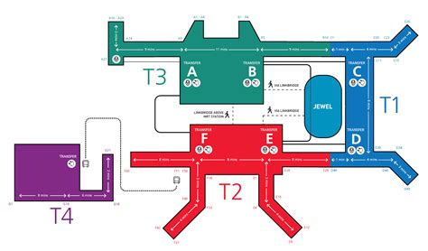 Changi Airport Singapore Map