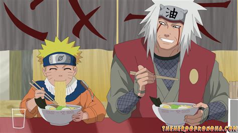 Naruto and Jiraiya eating ramen at Ichiraku by TheHeroOfKonoha on ...