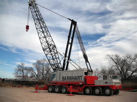 Lattice Boom Truck Cranes : Barnhart Crane & Rigging