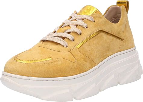 Buy Bugatti Women Yellow/Metallics Sneaker Leather Boat Shoes-5 UK (38 EU) (6 US) (412-84402 ...