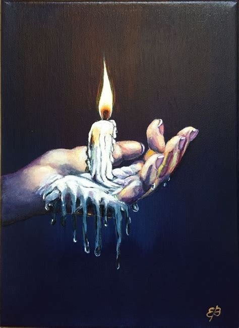 Candle Art Drawing, Candle Painting Art, Candle Sketch, Light Painting, Acrylic Painting Canvas ...