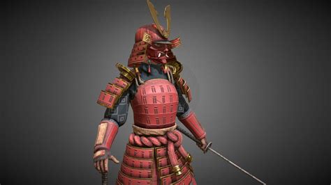 samurai - Download Free 3D model by 小玉耀 (@Xiaoyuyao) [3876ba2] - Sketchfab