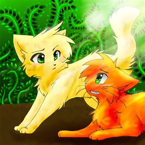 Firestar and Sandstorm - Warriors (Novel Series) Fan Art (26365055) - Fanpop