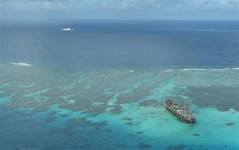 A bastion of sovereignty, Ex-USN LST BRP Sierra Madre of the Philippine Navy on eternal vigil ...