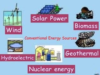 Conventional Sources Of Energy