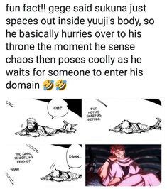 Pin by Madoa on Jujutsu Kaisen | Jujutsu, Funny anime pics, Anime funny