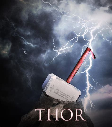 Mjollnir ( Thor's Hammer ) by Devil-Grades on DeviantArt