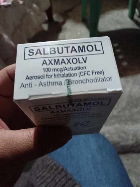 Salbutamol - Asthma Inhaler, Health & Nutrition, Health Supplements, Health Food, Drinks ...