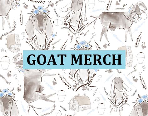 GOAT MERCH # - Nuluv Goat Milk Products