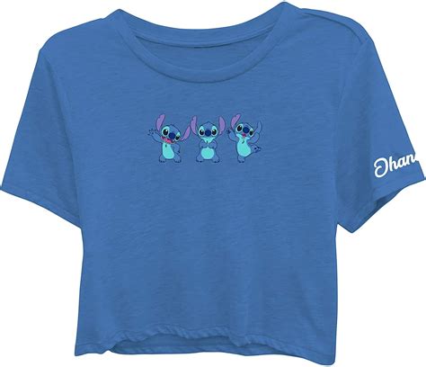 Disney Ladies Fashion Lilo and Stitch Shirt (Blue, Medium) - Walmart.com