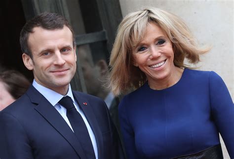 Brigitte Macron and Emmanuel Macron Elysee Palace Renovations In Paris ...