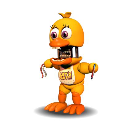 FNaF World Extras: Withered Chica by kirbypupppets on DeviantArt