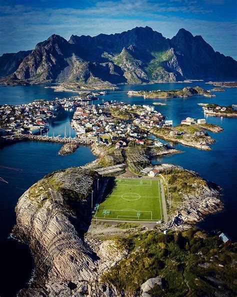 Adorable Nature🌴 on Twitter | Lofoten islands norway, Lofoten, Aerial view